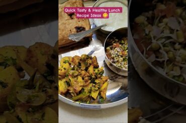 Healthy, quick & tasty lunch recipe ideas #shorts