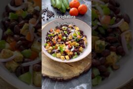 High Protein Salad #shorts #youtubeshorts #viral #trending #highprotein #weightloss #healthy #recipe