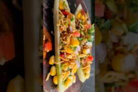 Cucumber Boat Chaat #recipe #healthy #food #quickrecipe #cooking #vegetarian #viral #trending#chaat