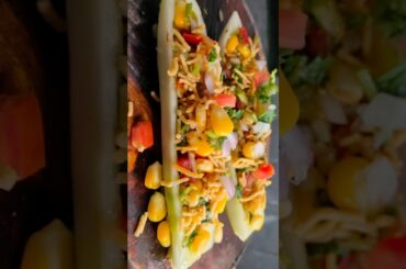 Cucumber Boat Chaat #recipe #healthy #food #quickrecipe #cooking #vegetarian #viral #trending#chaat