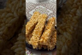 Only 2 Ingredients Murmure Gud Laddu | Healthy Indian Sweet Recipe #shorts