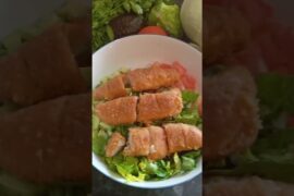 High Energy Protein Salad low in calorie. #healthy #quickrecipe #protein #saladlover #naturaldiet
