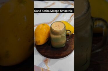 Summer Special Chilled Breakfast Recipe | Gond Katira Mango Shake | Frozen  Sandwich #shorts