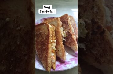 Crispy tava sandwich | Sandwich at home | tasty veg sandwich #shorts #like #indianfood #viral #love
