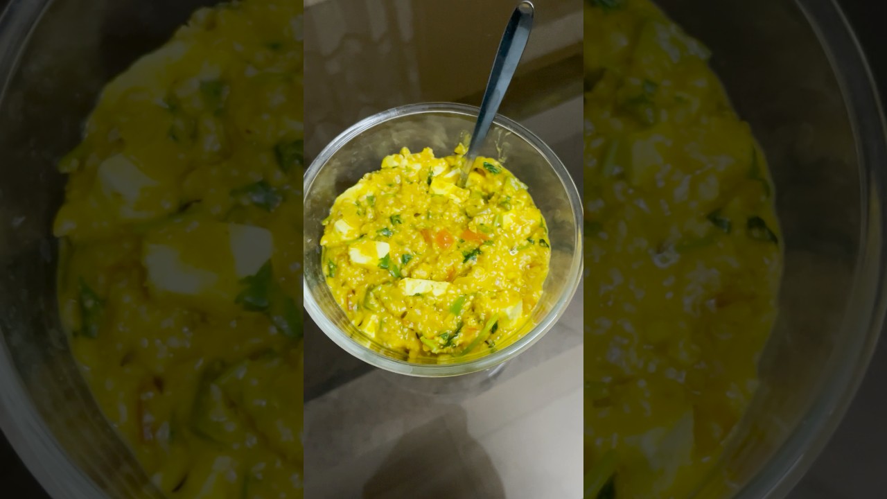 30g Protein Veg Breakfast Recipe | Paneer Masala Oats 30g Protein Veg Breakfast Recipe | Paneer Masala Oats