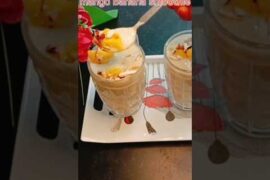 Mango Banana Smoothie | Weight gain recipe | #healthy #food #padharo_rasoi
