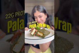 Subway Style Wrap at Home- No Kneading No Maida No Flour | 20g Protein | Palak Oats Tortilla Recipe