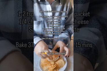 High-Protein Buffalo Chicken Dip Recipe #healthy #protein #lunch