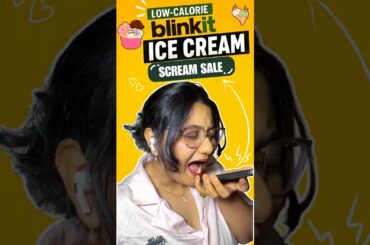 Low Calorie Ice cream finds @letsblinkit