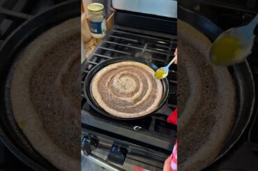 Today's breakfast - Ragi dosa with channa masala  #agambysmruthi #food #dosa