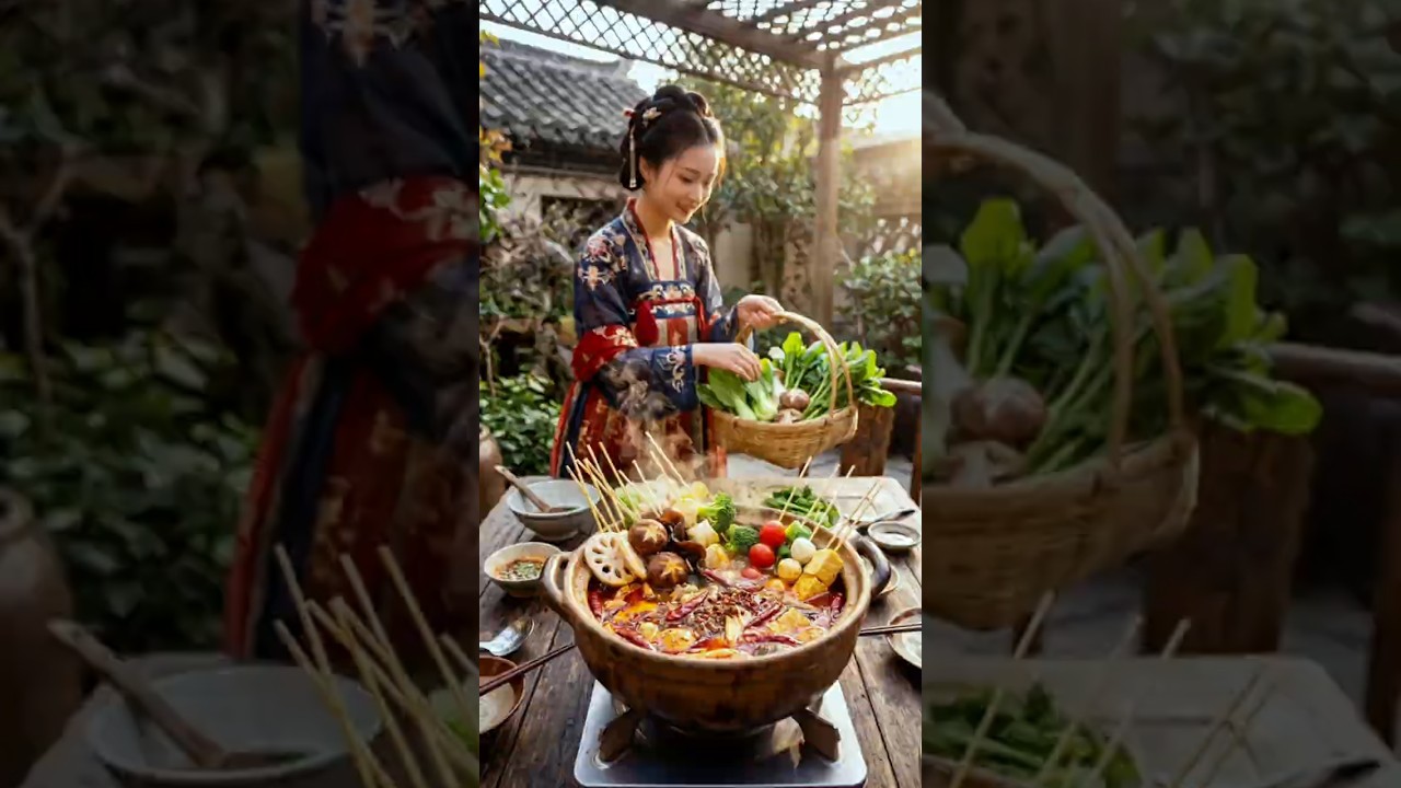 Fresh Vegetable Harvest & Traditional Cold Pot Cooking | ASMR #minivlog #shorts Fresh Vegetable Harvest & Traditional Cold Pot Cooking | ASMR #minivlog #shorts