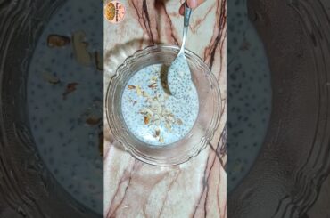Weight loss recipe for breakfast |Chia seeds pudding recipe | Healthy breakfast | Weight loss recipe