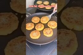 Healthy Chickpea Cutlets Recipe | High Protein & Low Fat #trending #shorts #weightloss #reels #yt