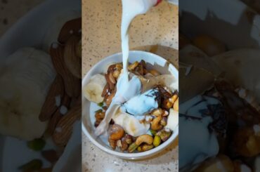 Healthy Milkshake Recipe#shorts#asmr#milkshake #viral