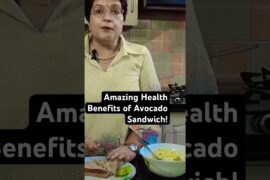 Quick & Healthy Avocado Sandwich Recipe!