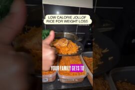 Low Calorie Jollof Rice For Weight Loss #lowcaloriejollof #jollofriceforweightloss #weightlossrecipe