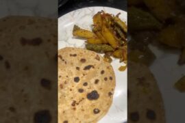 AALO KARELE KI SABZI #food #recipe #cooking #foodie #easyrecipe #healthy #shorts #trendingshorts