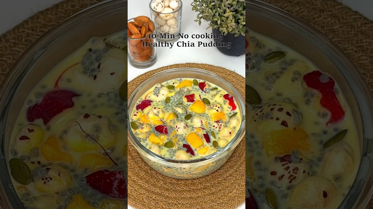 Healthy Chia Pudding | Weight Loss Friendly Breakfast #chiapudding #healthybreakfast #recipe Healthy Chia Pudding | Weight Loss Friendly Breakfast #chiapudding #healthybreakfast #recipe