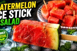 Watermelon Ice Stick & Fruit Salad Recipe | Healthy Summer Snack | Fruit Salad Hindi