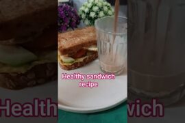 Easy Egg Avocado Sandwich Recipe.#breakfastrecipe #healthylifestyle #shortvideo #aitools #cooking