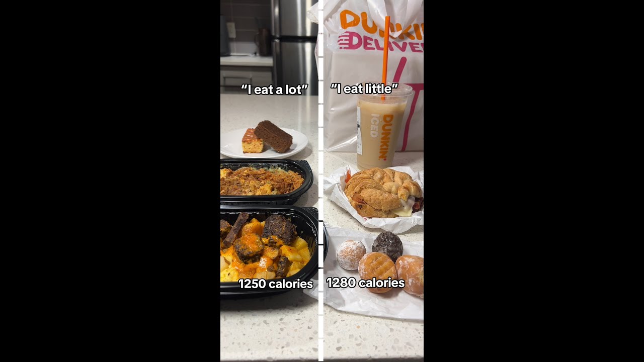 CALORIE COMPARISON CAN YOU BELIEVE IT?! CALORIE COMPARISON CAN YOU BELIEVE IT?!