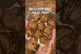 Healthy bbq meal prep recipes #healthyrecipes #bbqchicken #easyrecipe #mealprep
