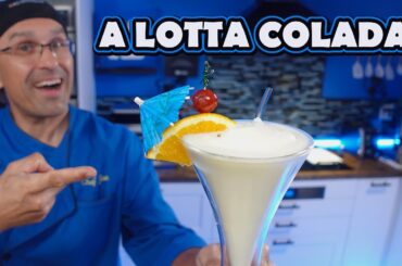 I Made a Low-Calorie Pina Colada and It Tastes INSANE! | Ninja Slushi Recipe