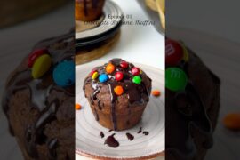 Healthy Chocolate Banana Muffins #shorts #recipe #food #muffins #dessert #healthy #bananamuffins