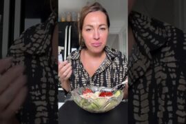 Fresh Prawn Salad Bowl Mukbang Healthy Lunch Ideas