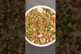 Healthy Salad Recipe | High Protein Salad Recipe | Healthy Recipes | Sprouted Moth Chat Recipe