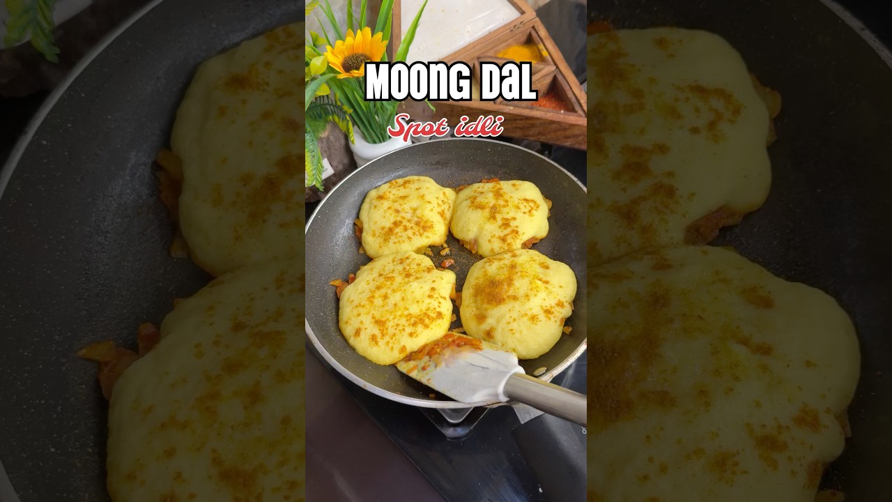 Protein Packed Moong Dal Spot Idli | Easy Healthy Recipe Protein Packed Moong Dal Spot Idli | Easy Healthy Recipe