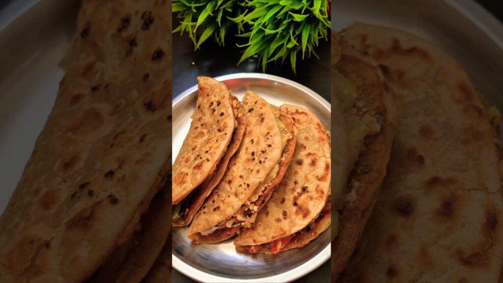 Morning Breakfast Recipes | Healthy Roti Tacos Recipe #shorts #youtubeshorts #breakfast