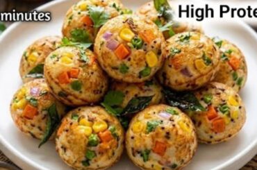 5 Minutes High Protein Breakfast Recipe | Easy Breakfast Recipe | Tiffin Recipes | Kids Lunchbox