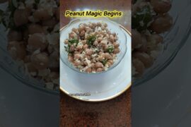 Healthy South Indian Peanut Snack |Easy Sundal Style Peanuts#snacks #recipe #shorts