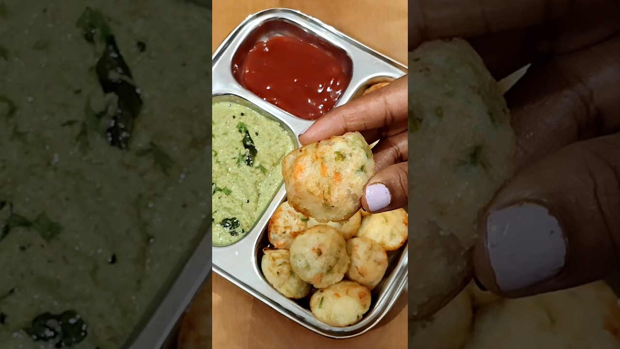 Instant Rice Appe | Healthy Evening Snack Recipe #appe #veggie #rice #snacks #shorts Instant Rice Appe | Healthy Evening Snack Recipe #appe #veggie #rice #snacks #shorts