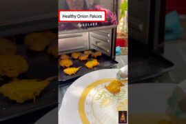 Healthy Onion Pakora #pakora #onionpakora #snacks #food #cooking #healthy #recipe #recipes #viral