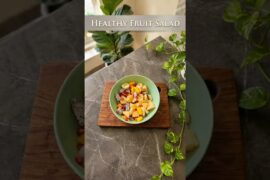 fruits salad healthy snack|  #recipe #fruit #shorts