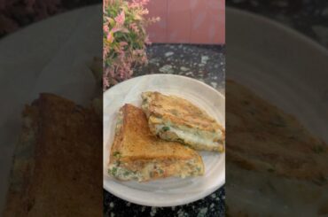 #cheesebreadomelette #breadomelette #snacks #healthy #easybreakfastrecipe