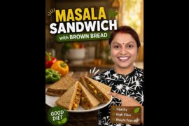 Low Calorie Veg Sandwich | Ultimate Diet Sandwich | Low Calorie Veg Sandwich | Diet Breakfast