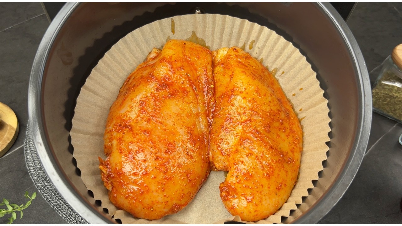 Juicy Air Fryer Chicken Breast Recipe | Easy & Healthy Dinner Juicy Air Fryer Chicken Breast Recipe | Easy & Healthy Dinner