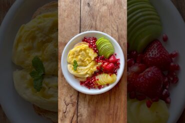 Easy and Healthy Breakfast Plate That Keeps You Full #healthybreakfast  #Shorts