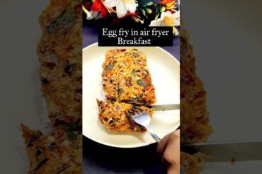 Lose Weight Fast! Healthy Air Fryer Oats Egg Breakfast Recipe.