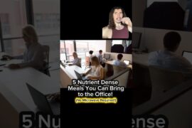5 Simple Nutrient Dense Meals you can bring to WORK! (Fat Loss Coach Explains) #fitness