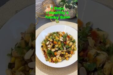 Episode 1 : 7 Days 7 Healthy Salad | Paneer & Chickpeas Salad #shorts #shortsfeed #healthy #salad