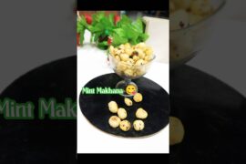 Mint Masala Makhana Recipe | Tea Time Snack in 5 Minutes!#lax_poo #masalamakhana#shorts #food #snake