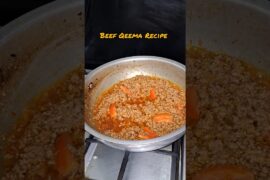 Quick and Easy Beef Qeema Recipe #ytshorts #qeema