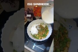 Egg Sandwich || 7 Day's healthy recipes Day 03 #ytshorts #shorts #tasty #recipe #easyrecipe #viral