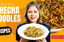 Spicy Lauki Noodles | Healthy Dinner Recipe for Weight Loss | No Maida, No Guilt!
