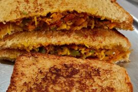 Bakery style Bread Sandwich Recipe#Healthy & Tasty Bread Sandwich