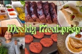 My Weekly Healthy Meal prep Routine - Save Time in the Kitchen | Dosa Recipe | Vegetarian Meal ideas